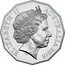 Australia Fifty Cents AC/DC 45 Years of Thunder 2018 ELIZABETH II AUSTRALIA 2018 coin obverse