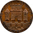 UK Halfpenny (Somerset - Bridgwater I. Holloway) B.WATER HALFPENNY. FOR CHANGE NOT FRAUD coin reverse