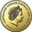 Australia One Dollar The Sixth Effigy 2019 UNC in Coincard AUSTRALIAN COINAGE PORTRAIT 1998 - 2019 IRB ONE DOLLAR coin reverse