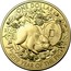 Australia One Dollar Year of the Pig Happiness 2019 UNC in CoinCard ONE DOLLAR 2019 YEAR OF THE PIG coin reverse