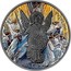 Ukraine One Hryvnia Archangel Michael - Paradise 2015 lily BU ЗА НАС І ДУШІ ПРАВЕДНИХ І СИЛА АРХЕСТРАТИГА МИХАІЛА coin reverse