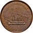 Canada One Penny Currency Victoria 1854 KM# 4 ∙ NEW BRUNSWICK ∙ ONE PENNY CURRENCY coin reverse