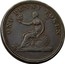 Canada One Penny Token Field Marshal Wellington ND (1813)  ONE PENNY TOKEN coin reverse