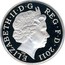UK Pound Edinburgh (Piedfort) 2011 British Royal Mint Proof KM# P84 ELIZABETH∙II∙D∙G REG∙F∙D∙2011 IRB coin obverse