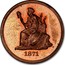 USA Quar.Dol. Indian Princess 1871 1871 coin obverse