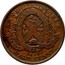Canada Sou Bouquet Sous 1837 KM# Tn8 BANK TOKEN CONCORDIA SALUS BANQUE DU PEUPLE 1837 HALF PENNY. coin reverse