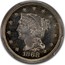 USA Ten Cents Pattern 1868 1868 coin obverse