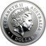 Australia 1 Dollar Australian Kookaburra on branch 2004 KM# 666 ELIZABETH II AUSTRALIA IRB 1 DOLLAR coin obverse
