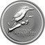 Australia 1 Dollar Australian Kookaburra on branch 2004 KM# 666 THE AUSTRALIAN KOOKABURRA 1OZ 999 SILVER coin reverse