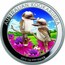 Australia 1 Dollar Kookaburras (In Color) 2013 AUSTRALIAN KOOKABURRA 2013 1 OZ 999 SILVER P coin reverse