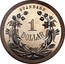 USA 1 Dollar (Standard Pattern) STANDARD 1 DOLLAR coin reverse