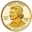USA $10 Betty Ford 2016 W Proof KM# 628 BETTY FORD IN GOD WE TRUST LIBERTY 2016 W 38TH 1974-1977 coin obverse