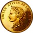 USA 10 Dollars Bickford Eagle 1874 KM# Pn1435 UNITED STATES OF AMERICA 1874 coin obverse