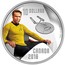 Canada 10 Dollars Captain Kirk 2016 Proof KM# 2143 10 DOLLARS TM/MC & © 2016 CBS. CANADA 2016 coin reverse