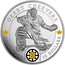 Canada 10 Dollars Gerry Cheevers 2015 KM# A1891 GERRY CHEEVERS CANADA 2015 10 DOLLARS. coin reverse