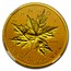 Canada 10 Dollars Maple Leaf 2014 Proof KM# 1599 CANADA PL 9999 FINE GOLD 1/4 OZ OR PUR coin reverse