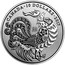 Canada 10 Dollars Year of the Rooster 2017 Specimen CANADA ∙ 10 DOLLARS ∙ 2017 CRR coin reverse