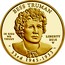USA $10 Elizabeth Bess Truman 2015 W Proof KM# 612 BESS TRUMAN IN GOD WE TRUST LIBERTY 2015 W 33RD 1945-1953 coin obverse