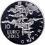 Finland 10 Euro 150th Birth Anniversary Eero Jarnefelt 2013 Proof KM# 214 EERO JÄRNEFELT 1863 1937 coin reverse