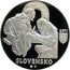 Slovakia 10 Euro 900th Anniversary of the Zobor Documents 2011 Proof KM# 115 2011 SLOVENSKO PV MK coin obverse