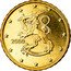 Finland 10 Euro Cent 1st map 2000 M Proof KM# 101 coin obverse