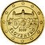 Slovakia 10 Euro Cent Bratislava Castle 2009 KM# 98 YEAR SLOVENSKO coin obverse