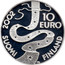 Finland 10 Euro Elias Lonnrot 2002 M M-M KM# 108 10 EURO 2002 SUOMI - FINLAND M coin reverse
