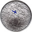 Finland 10 Euro Finnish Flag 2008 K KM# 140 SUOMI FINLAND 2008 K coin obverse