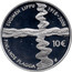 Finland 10 Euro Finnish Flag 2008 K KM# 140 SUOMEN LIPPU FINLANDS FLAGGA 1918-2008 10 € coin reverse