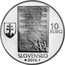 Slovakia 10 Euro (Ladislav Nádaši-Jégé) 10 EURO SLOVENSKO 2016 coin obverse