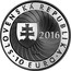 Slovakia 10 Euro (Slovak Presidency of the Council of the EU) SLOVENSKÁ REPUBLIKA 2016 ∙ 10 EURO ∙ coin obverse