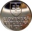 Slovakia 10 Halierov Silver edition 1993 Proof KM# 17A SLOVENSKÁ REPUBLIKA 1993 coin obverse