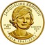 USA $10 Jacqueline Kennedy 2015 W Proof KM# 614 JACQUELINE KENNEDY IN GOD WE TRUST LIBERTY 2015 W SG PH 35TH 1961-1963 coin obverse