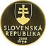 Slovakia 10 Korun 2008 Proof KM# 11b Republic SLOVENSKÁ REPUBLIKA YEAR 2008 999 Z coin obverse