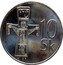 Slovakia 10 Korun Silver edition 1993 Proof. These coins are numbered and punched with an R KM# 11A 10 SK coin reverse