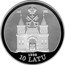 Latvia 10 Latu Riga 800 1998 Proof KM# 30 1998 10 LATU coin obverse