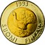 Finland 10 Markkaa 1993 M KM# 77 Reform Coinage DATE SUOMI FINLAND coin obverse