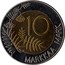 Finland 10 Markkaa Finland's EU membership 1995 M Proof KM# 82a 10 MARKKAA MARK coin reverse