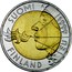 Finland 10 Markkaa EU Presidency 1999 M KM# 91 SUOMI FINLAND 1999 EU coin obverse