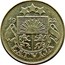 Latvia 10 Santimu Pattern 1922 KM# 4 1922 LATVIJA coin obverse