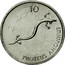 Slovenia 10 Stotinov 1992 KM# 7 Standart Coinage 10 PROTEUS ANGUINUS coin reverse