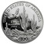 USA $100 American Eagle 2001 W Proof KM# 330 UNITED STATES OF AMERICA 1 OZ. PLATINUM .9995 $100 W coin reverse