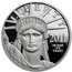 USA $100 American Eagle 2011 W Proof KM# 518 LIBERTY 2011 IN GOD WE TRUST E PLURIBUS UNUM coin obverse