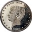 USA 100 Cents (Goloid Metric (Pattern)) E PLURIBUS UNUM LIBERTY 1880 coin obverse