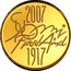 Finland 100 Euro 90th Anniversary of Independence 2007 P KM# 137 2007 SUOMI FINLAND P 1917 coin obverse