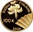 Finland 100 Euro Albert Edelfelt 2004 M-M Proof KM# 117 SUOMI M FINLAND 100 € 2004 coin obverse