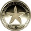 Slovenia 100 Euro EU Presidency 2008 Proof KM# 79 100 EURO 2008 SLOVENIJA coin obverse