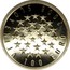 Slovenia 100 Euro EU Presidency 2008 Proof KM# 79 PREDSEDOVANJE EVROPSKI UNIJI - JANUAR - JUNIJ 2008 FACTA LOQUUNTUR coin reverse