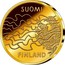 Finland 100 Euro Finnish War and the Birth of Autonomy 2008 P Proof KM# 174 SUOMI P FINLAND coin reverse