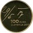 Slovenia 100 Euro May Declaration 2017 Proof 29/5 17 3 EURO SLOVENIJA 2017 coin obverse